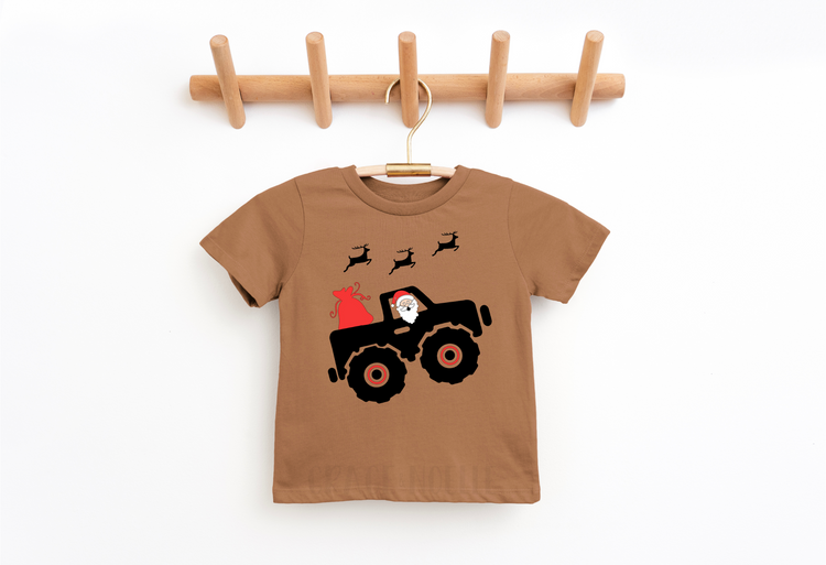 Christmas Monster Truck Tee