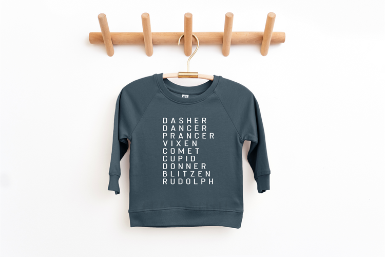 Reindeer Names Pullover