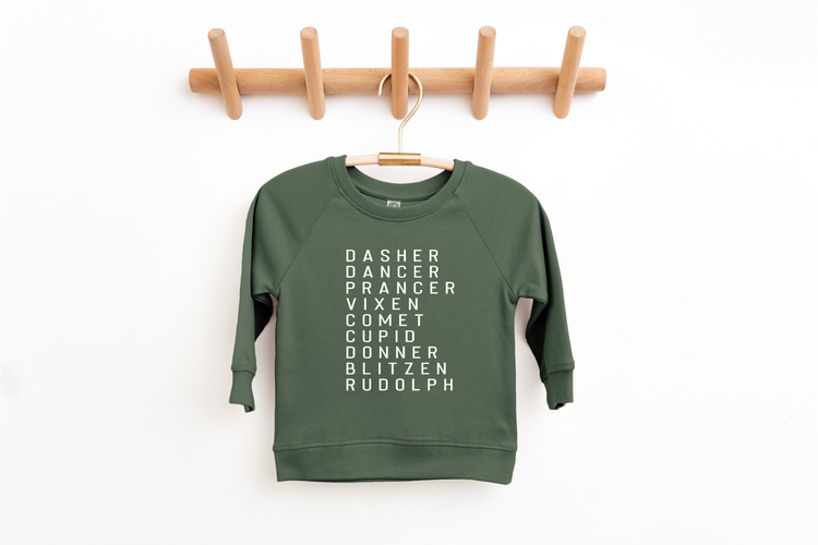 Reindeer Names Pullover