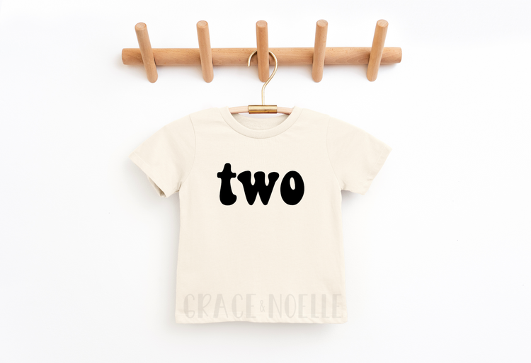 two Retro Birthday Tee